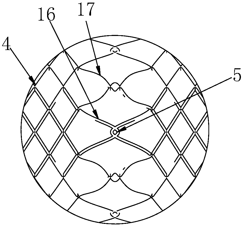 A super-compliant segmented stent and its weaving method