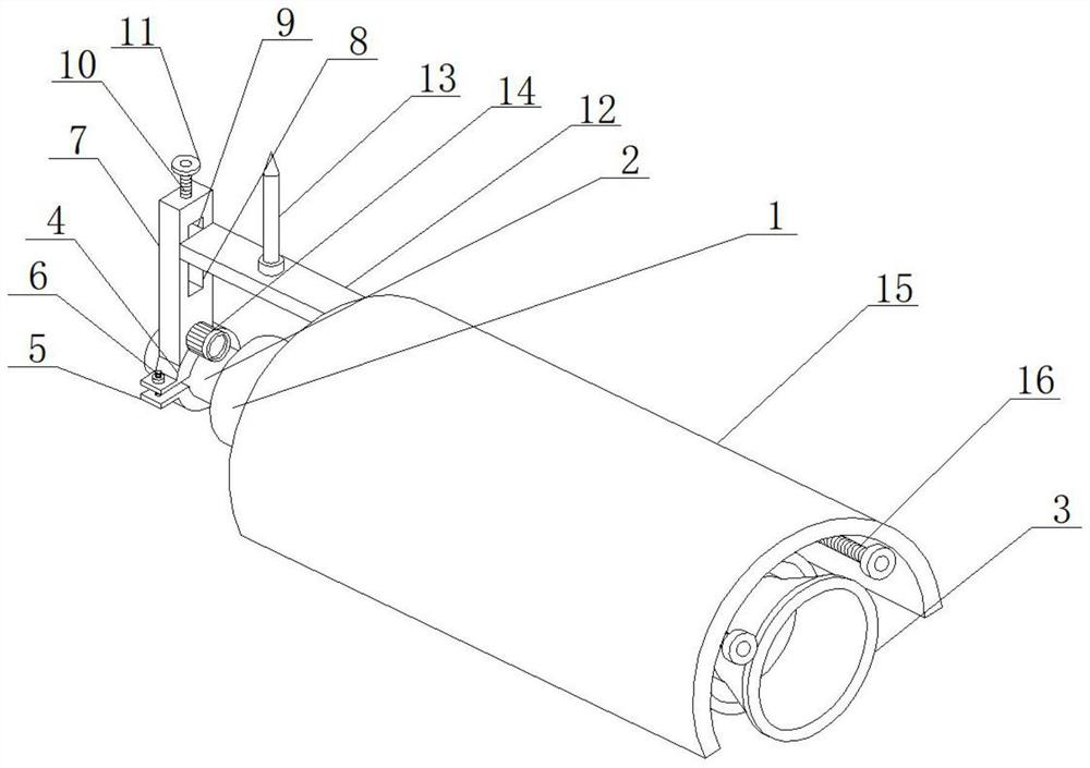 Ultra-high voltage line insulator degradation monitoring device