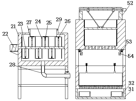 Automatic explosive bead squeezing dripping device