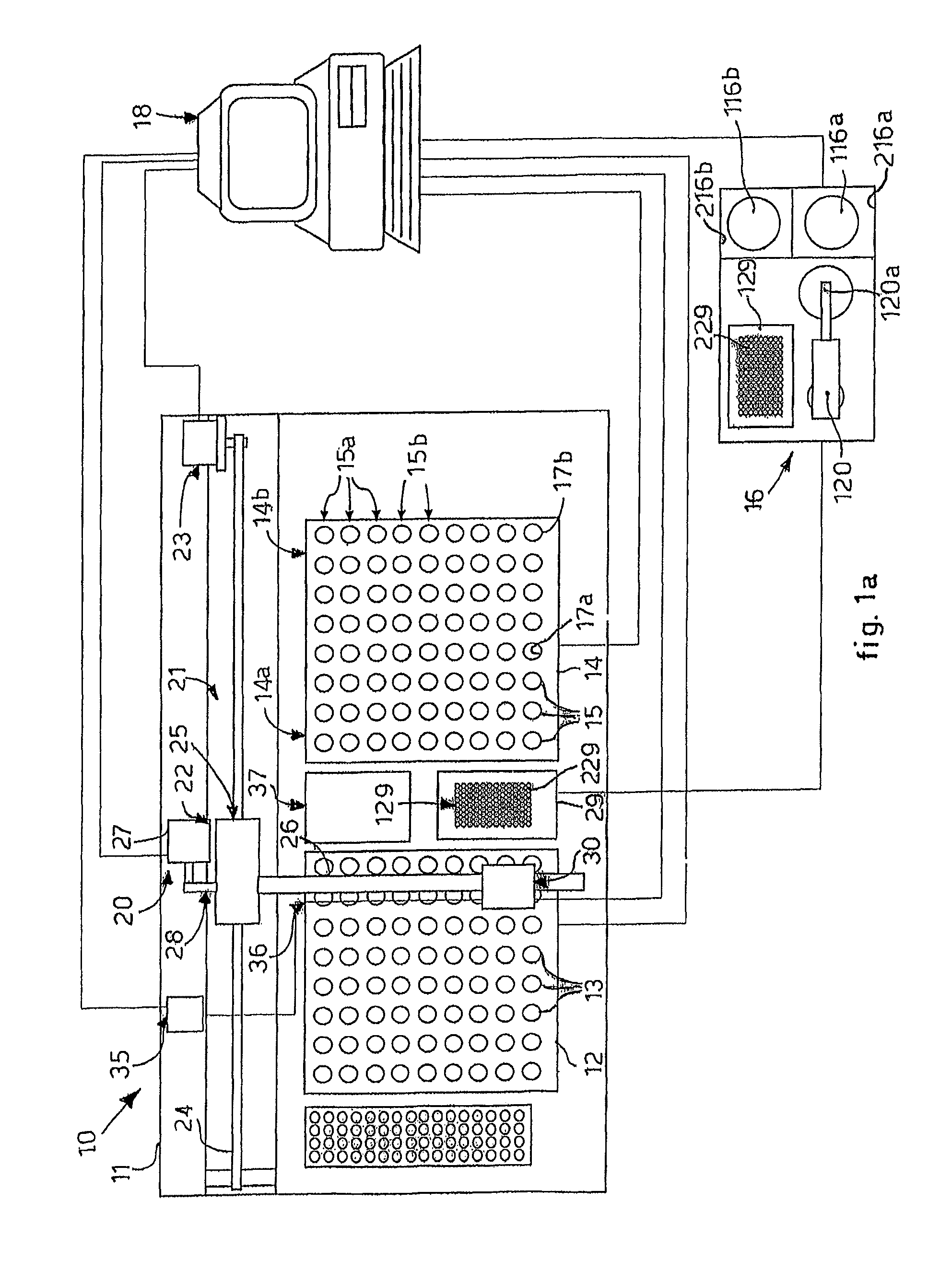 Device and method for diagnostic analyses
