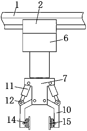 Box separating device for finished product logistics conveying line