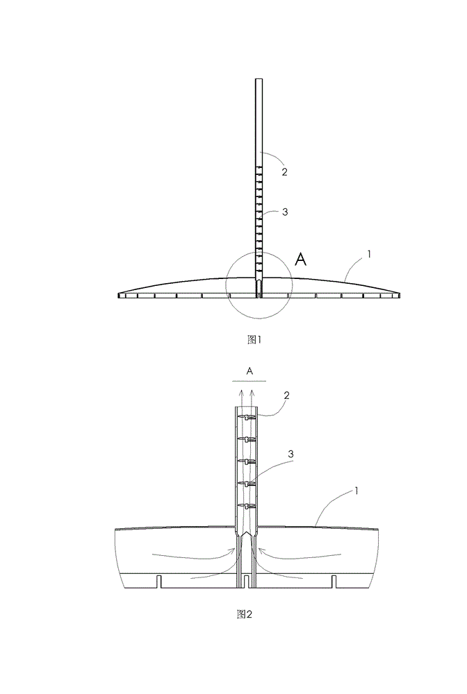 Method for preparing salt by atomizing seawater with natural energy source and collecting distilled water