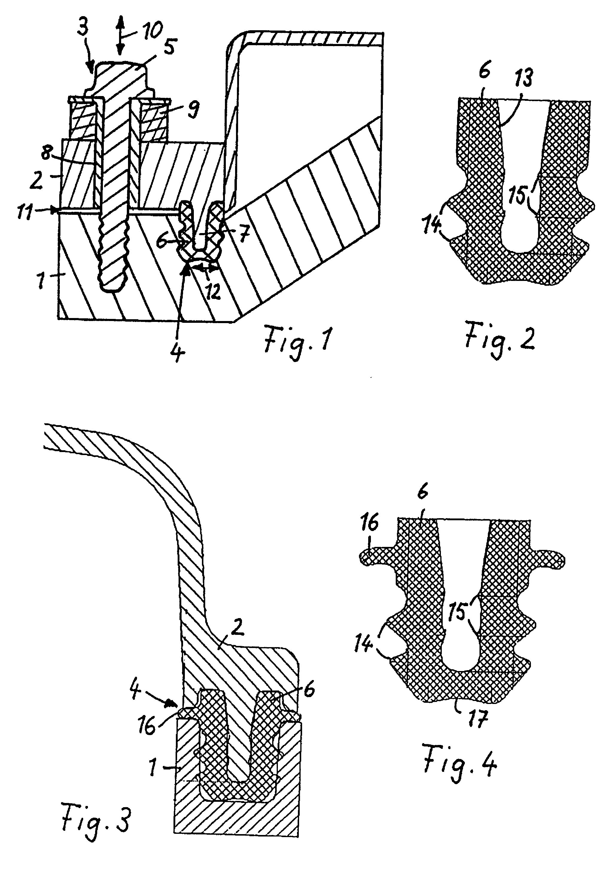 Cylinder head cover for a cylinder head of an internal combustion engine