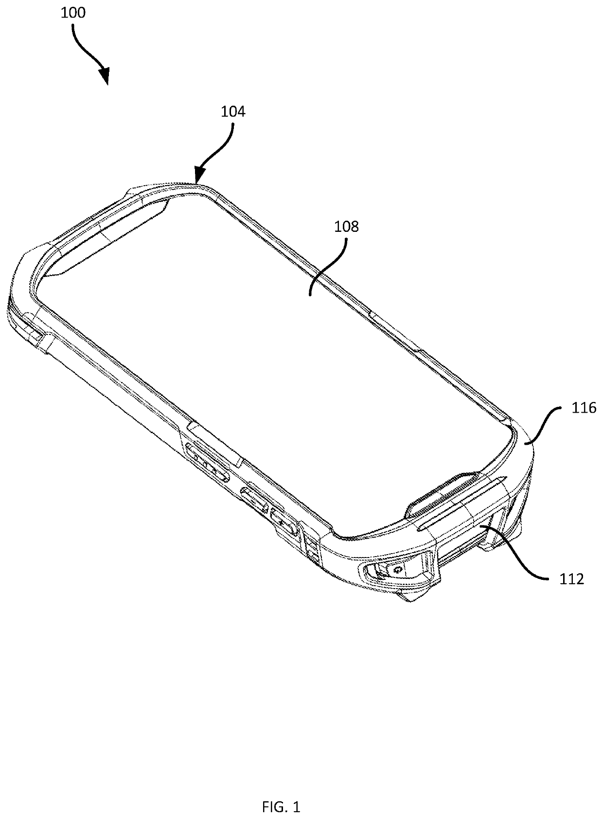 Camera-Compatible Handle Accessory for Mobile Computing Devices