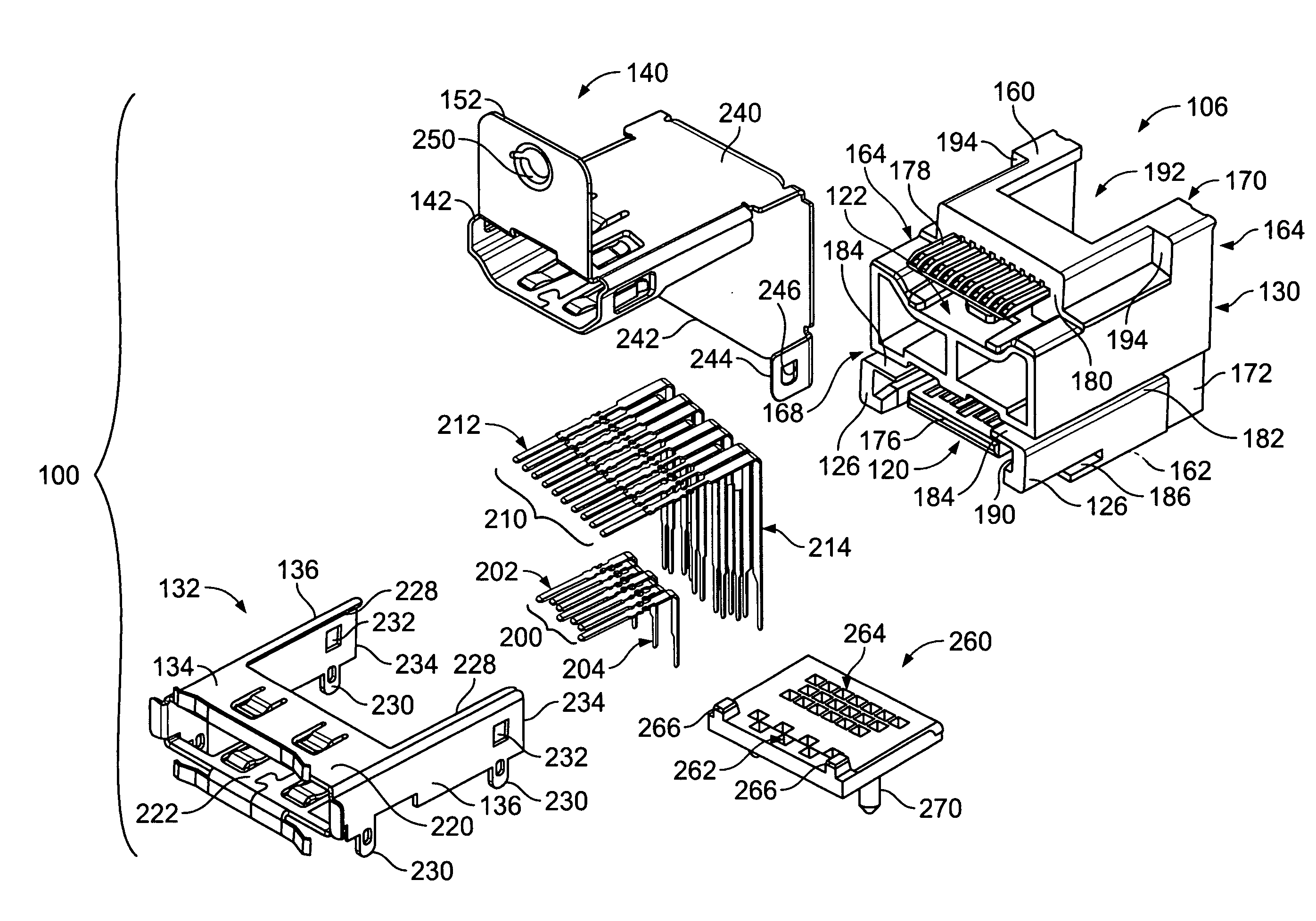 Stacked connector assembly