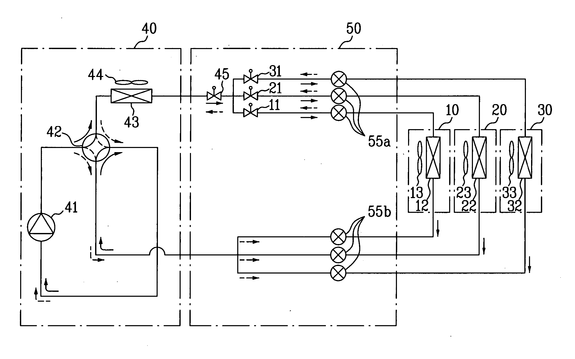 Multi-unit air conditioner and method for controlling the same