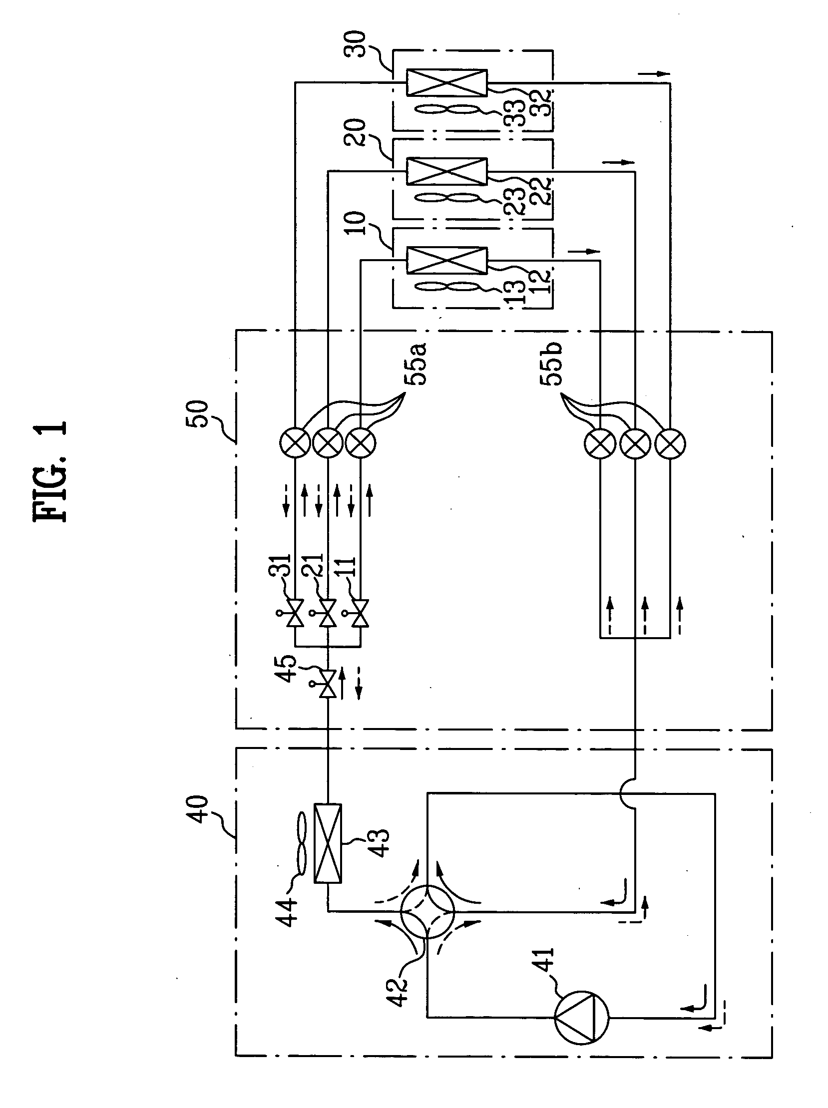 Multi-unit air conditioner and method for controlling the same
