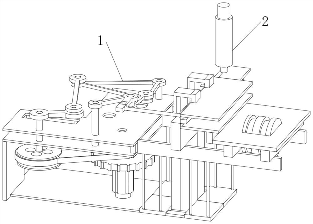 Wood-plastic door plate micro-foaming forming and filling equipment and method
