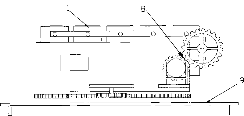 Roof solar double-shaft auto-tracking system