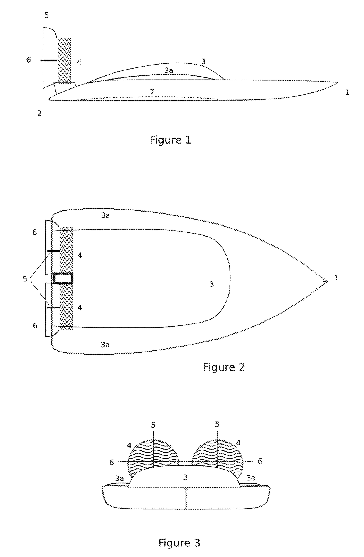 High speed triangular shaped hydroplaning monohull craft with aircraft-like control surfaces having surface adhesion hull characteristics