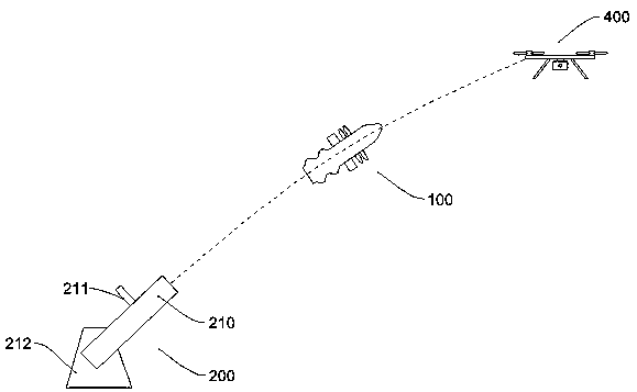 An anti-drone capture device with retrieval function