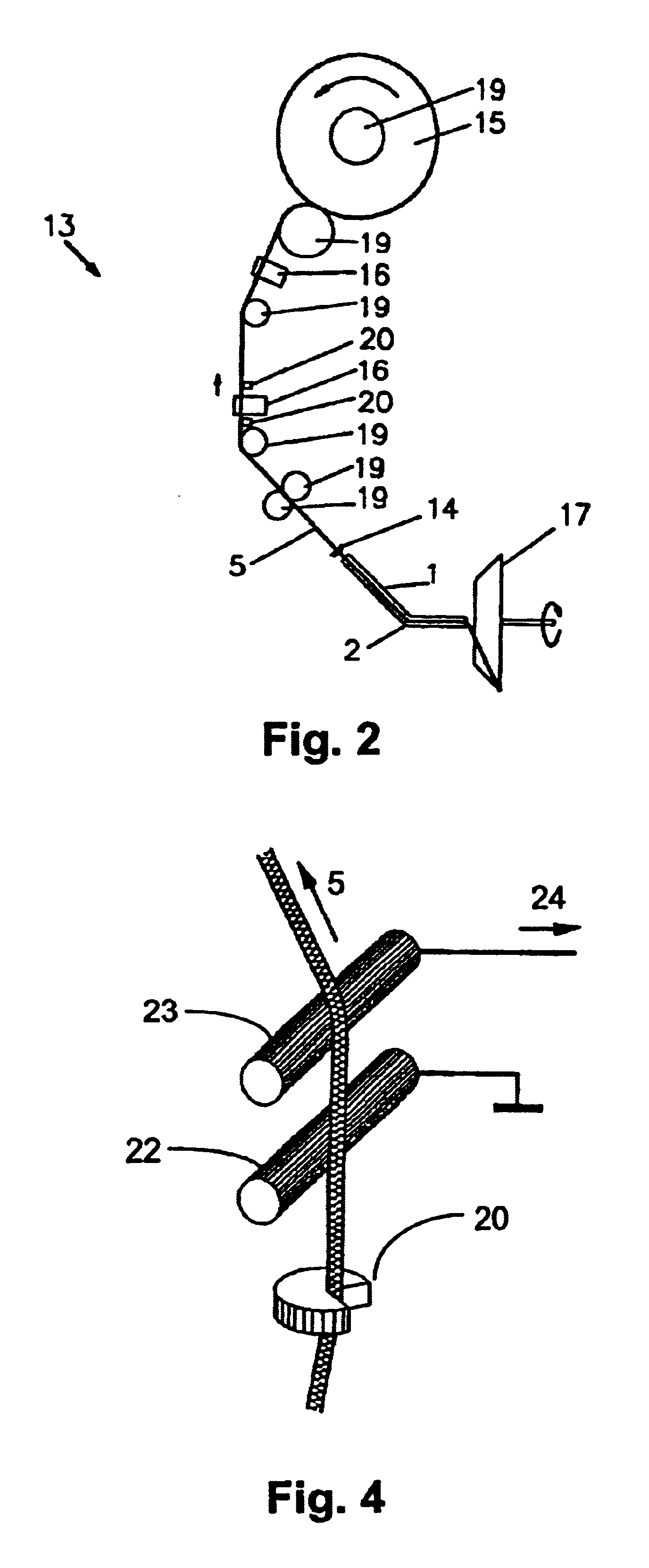 Method and apparatus for the detection of foreign materials in moving textile materials