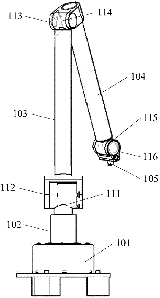 Calibration method of angle encoder eccentricity and structure parameters of joint coordinate measuring machine