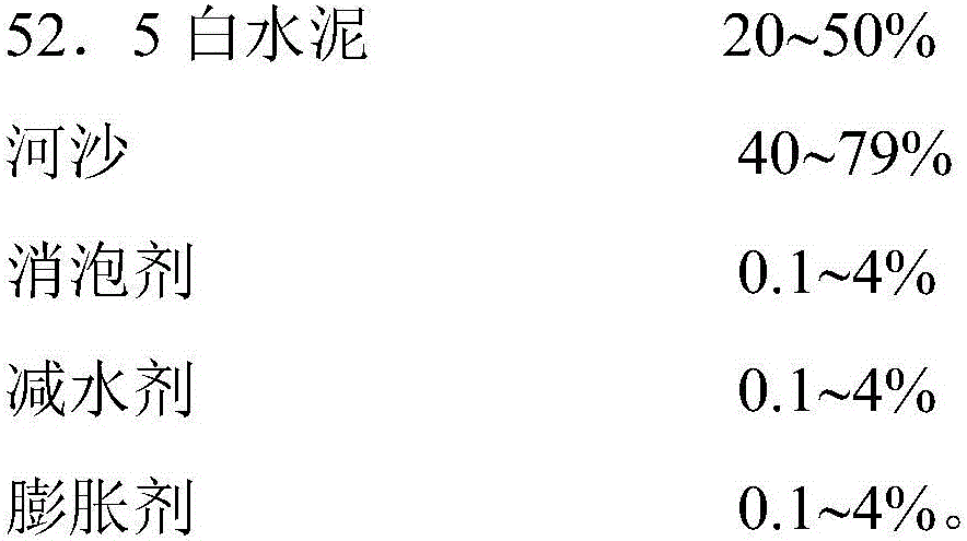 High-ductility cement based composite material and preparation method thereof