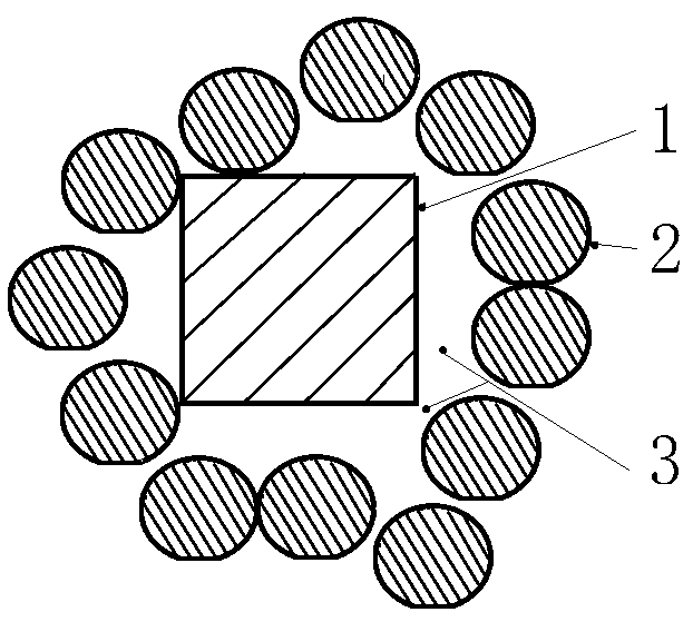 High-strength steel wire cord with high rubber infiltration rate