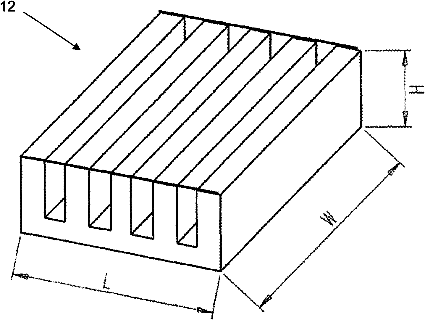 Heat dissipation system of heating modules