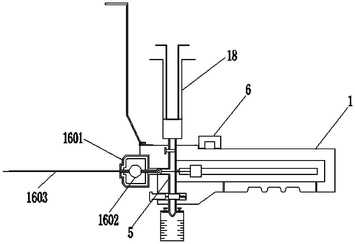 Integrated safe lumbar puncture device