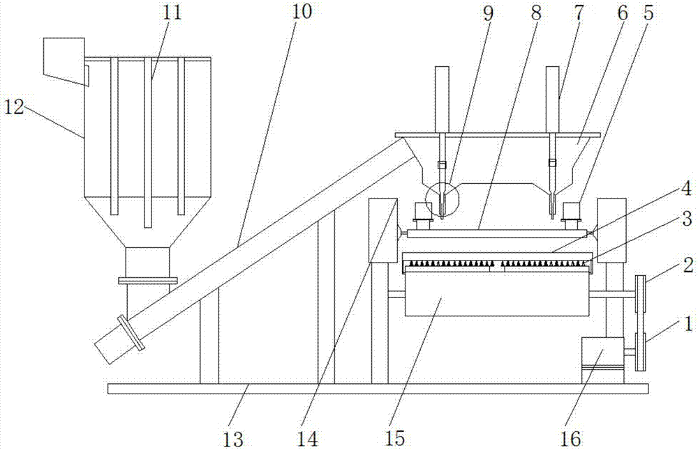 Salt weighting packaging equipment capable of full automatic and continuous producing