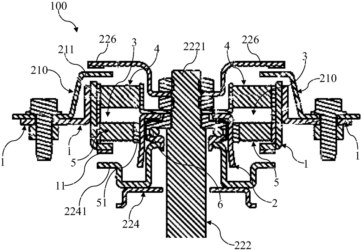 Connecting assembly installed between a vehicle body and an automobile suspension, and the vehicle body