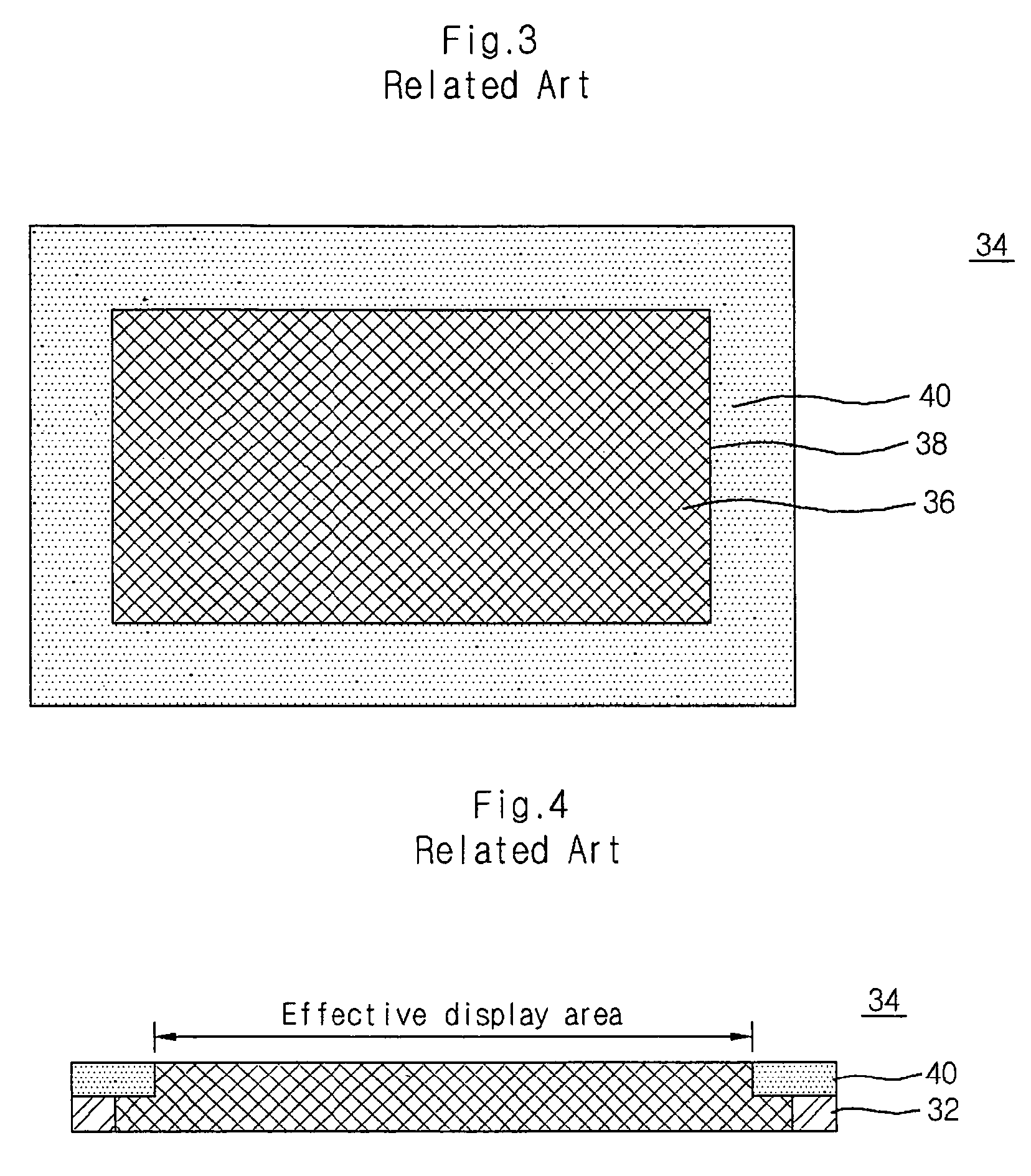 EMI shielding film of a flat panel display device including a mesh frame of two-layered structure