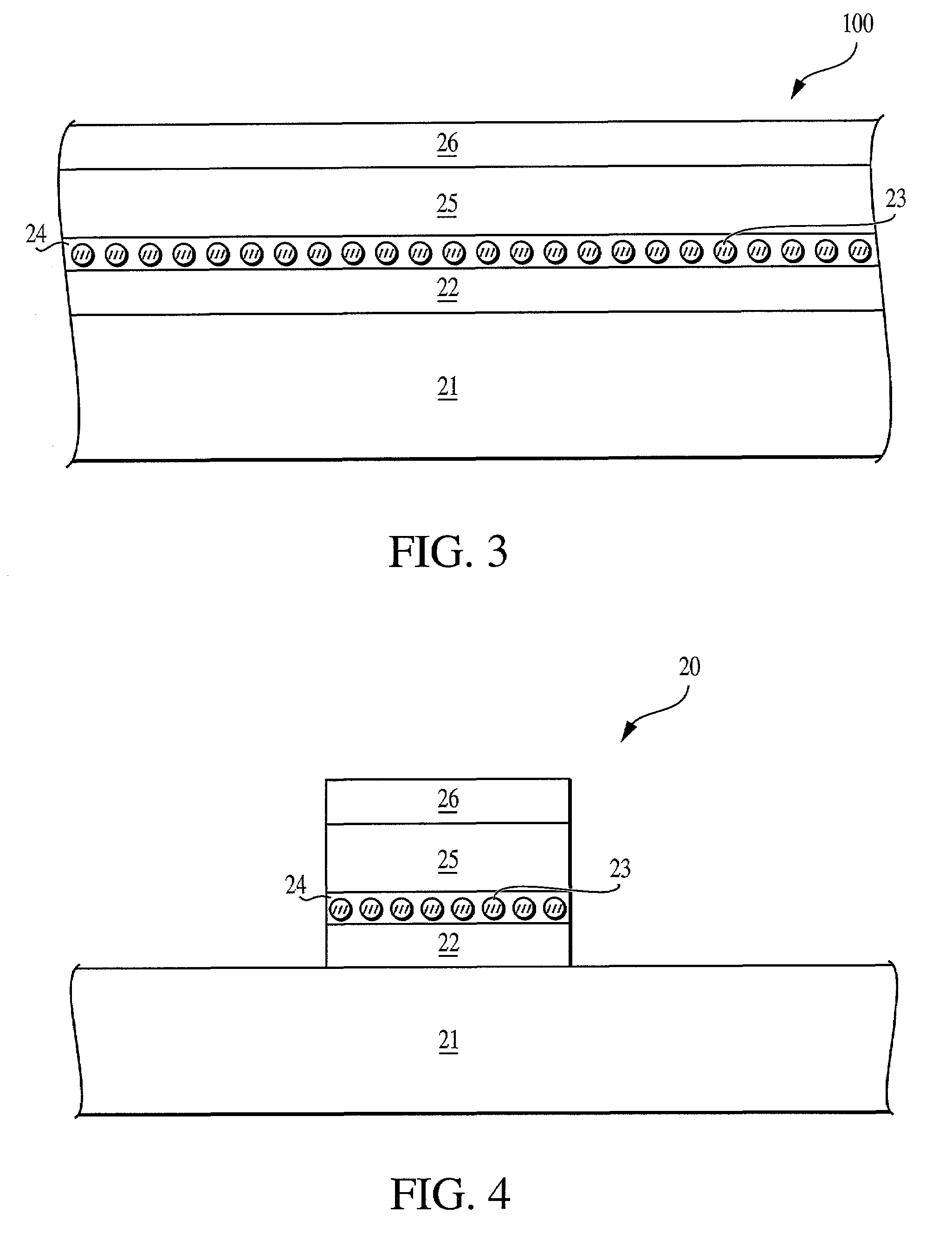 Method of forming a non-volatile electron storage memory and the resulting device