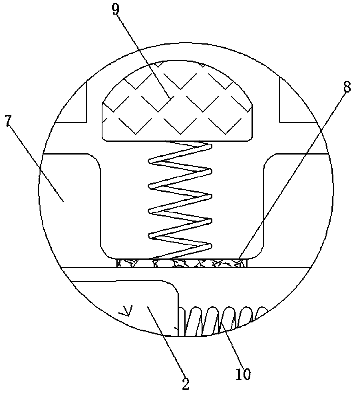 Anti-toppling and automatic shaking device for cradle