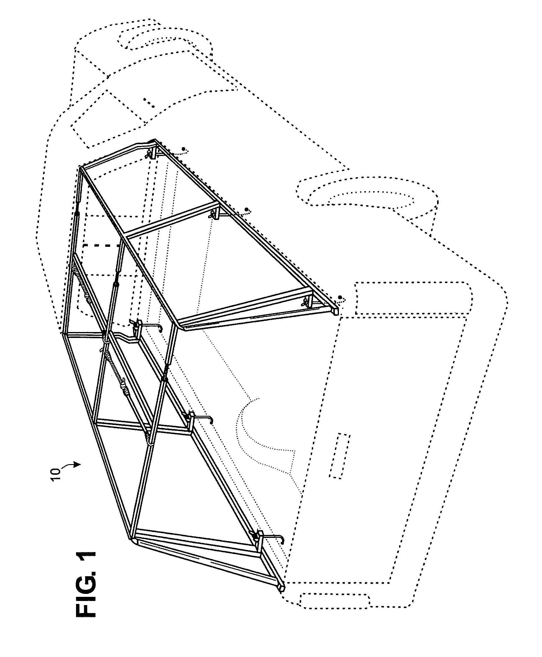 Camper shell apparatus for trucks