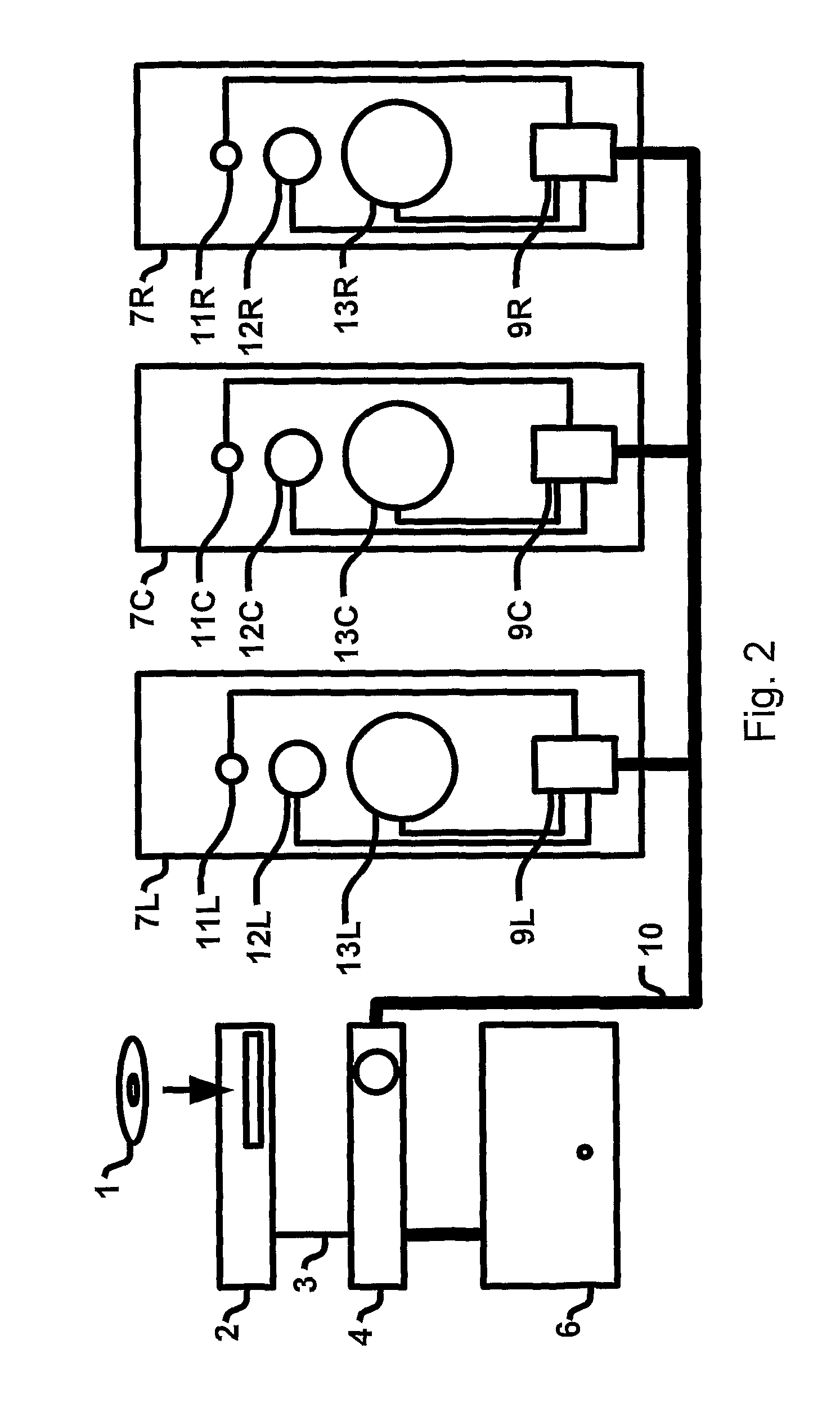 Sound reproducing system with superimposed digital signal