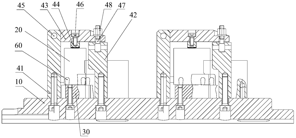 Blade Tenon Grinding Fixture