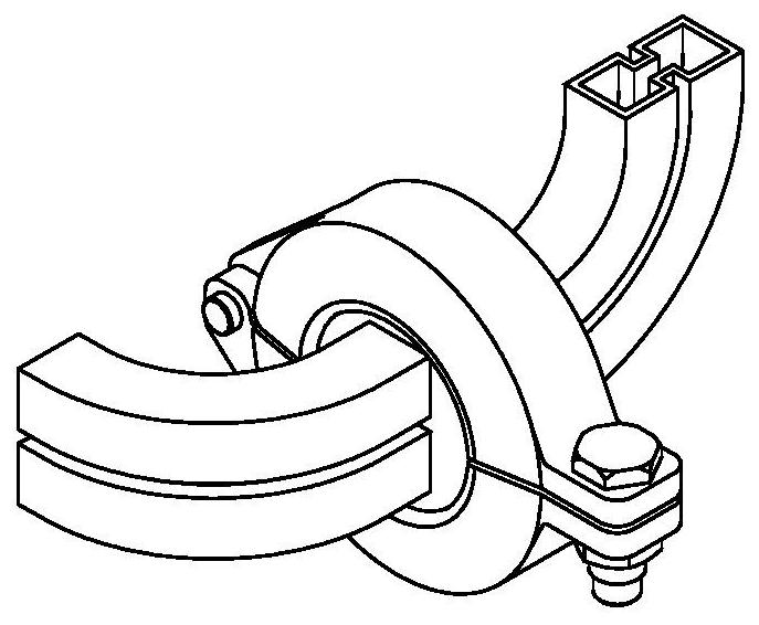 Waveguide flange capable of realizing quick assembly, disassembly and sealing and connecting device thereof