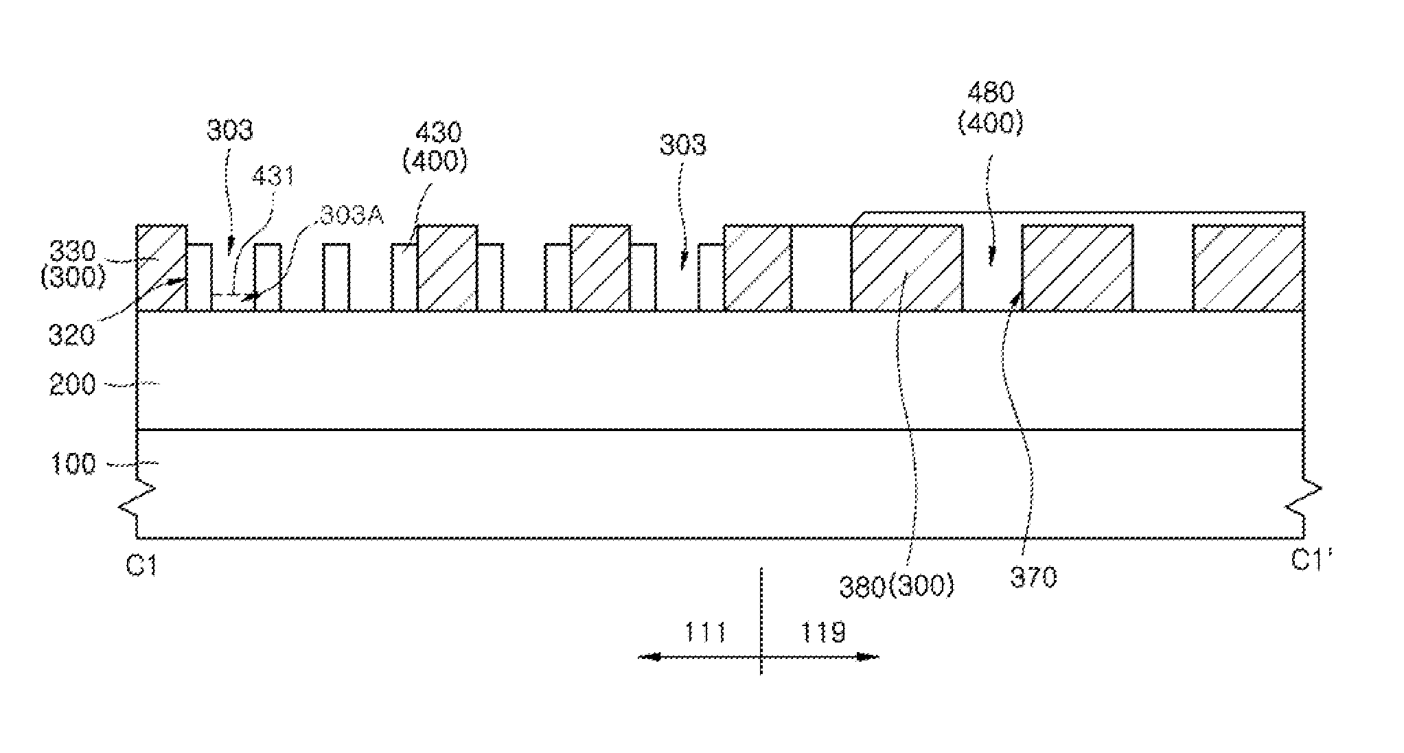 Methods of forming patterns with block copolymer