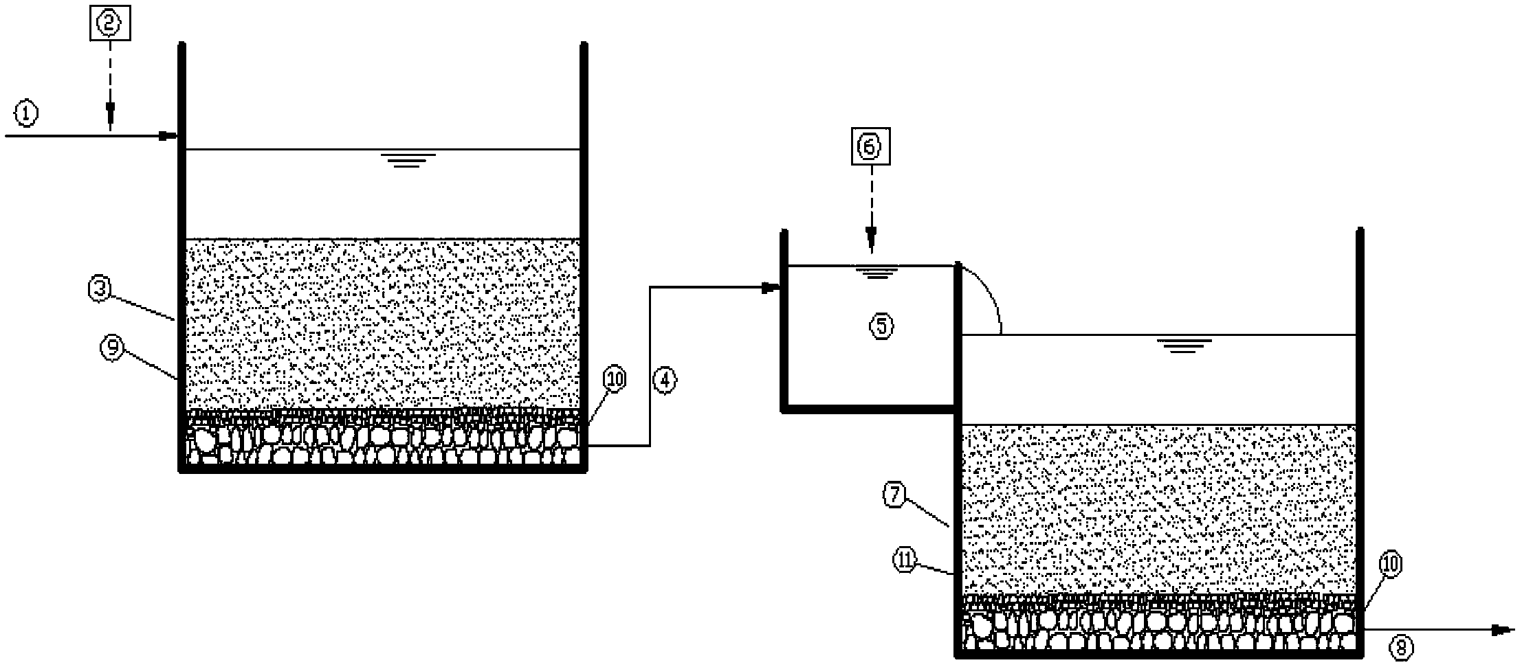 Device and method for biologically treating cadmium in wastewater