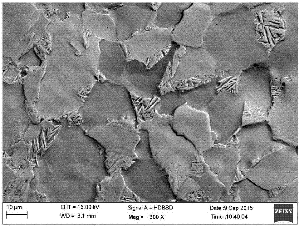 Method for weakening zirconium alloy plate texture through phase-change treatment