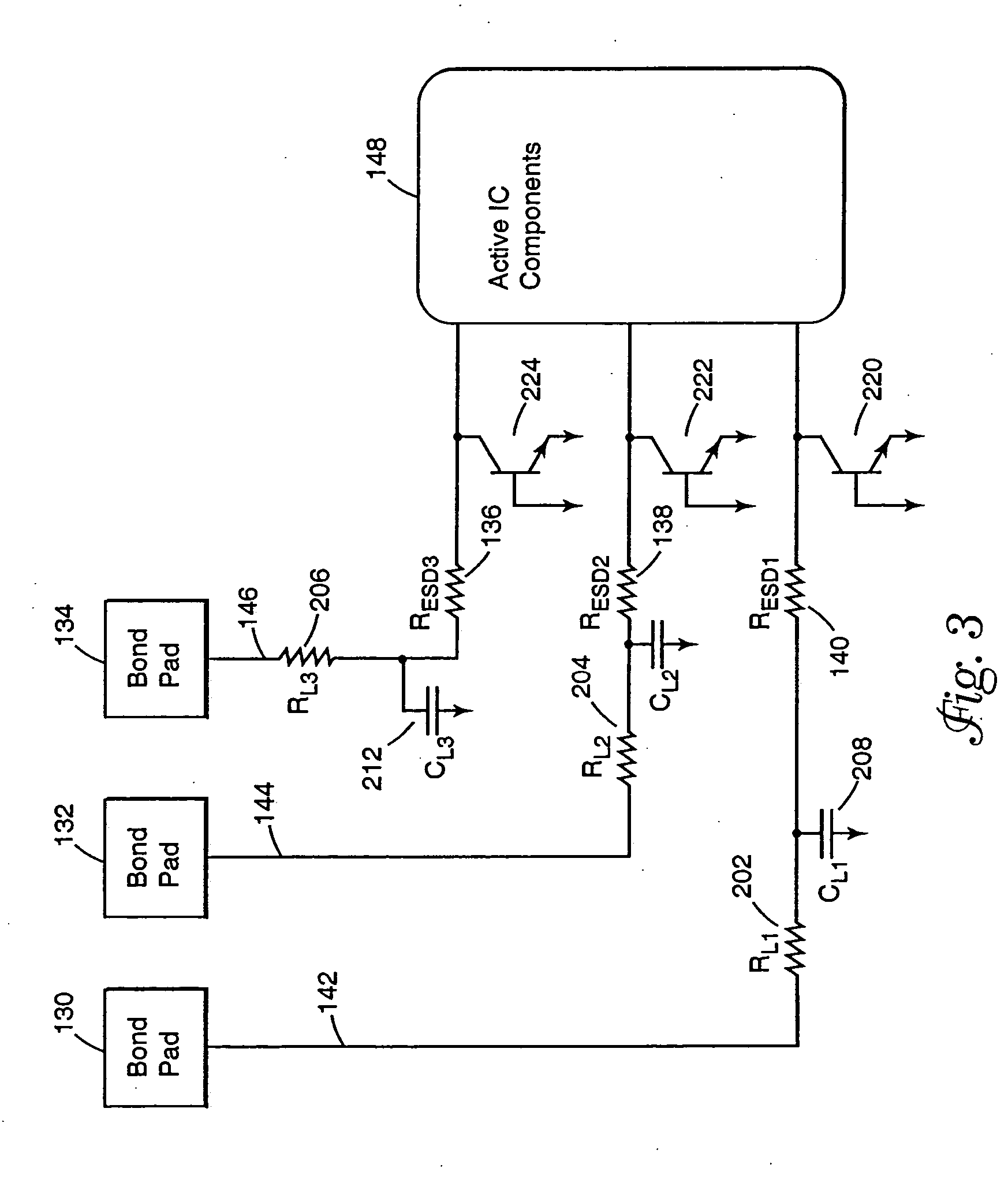 Electrostatic discharge protection with input impedance