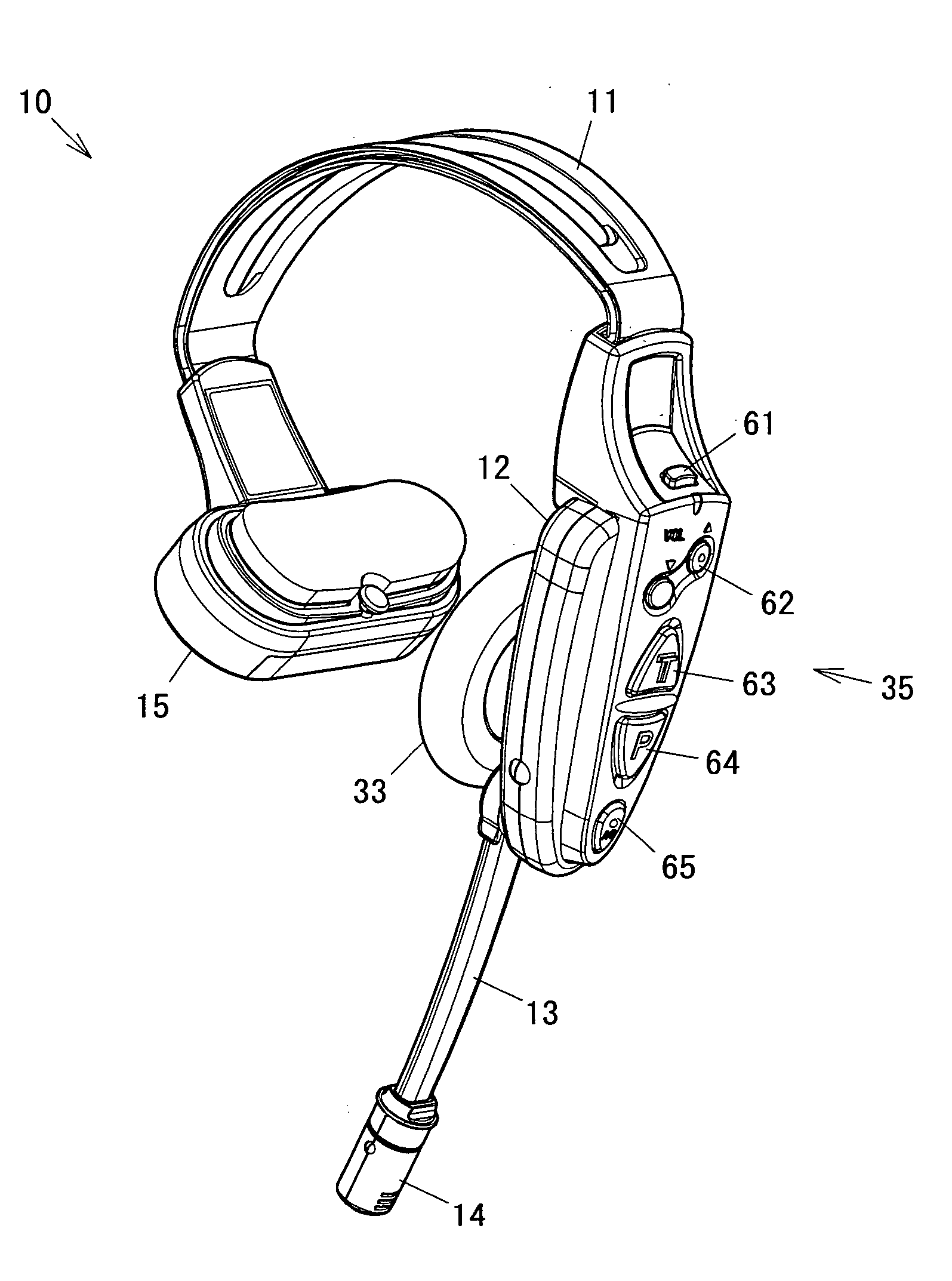 All-in-one headset