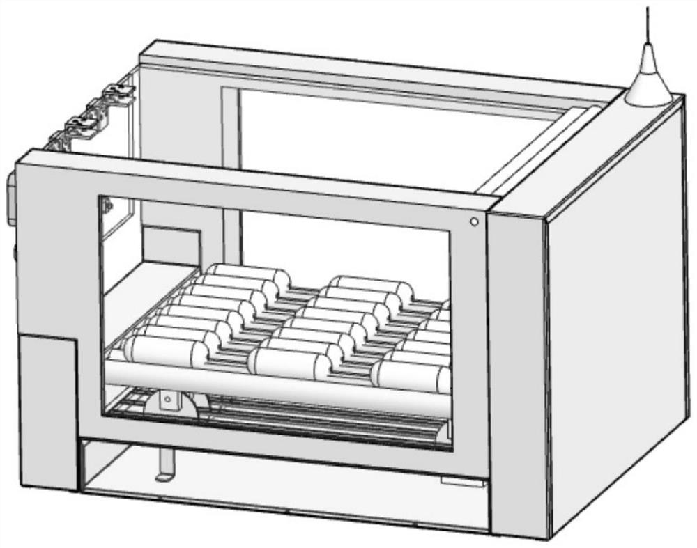 Control method for automatic baking machine