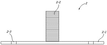 Coping level-regulating component and construction method for facing slab