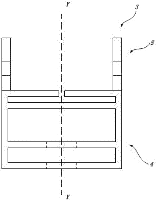 Coping level-regulating component and construction method for facing slab