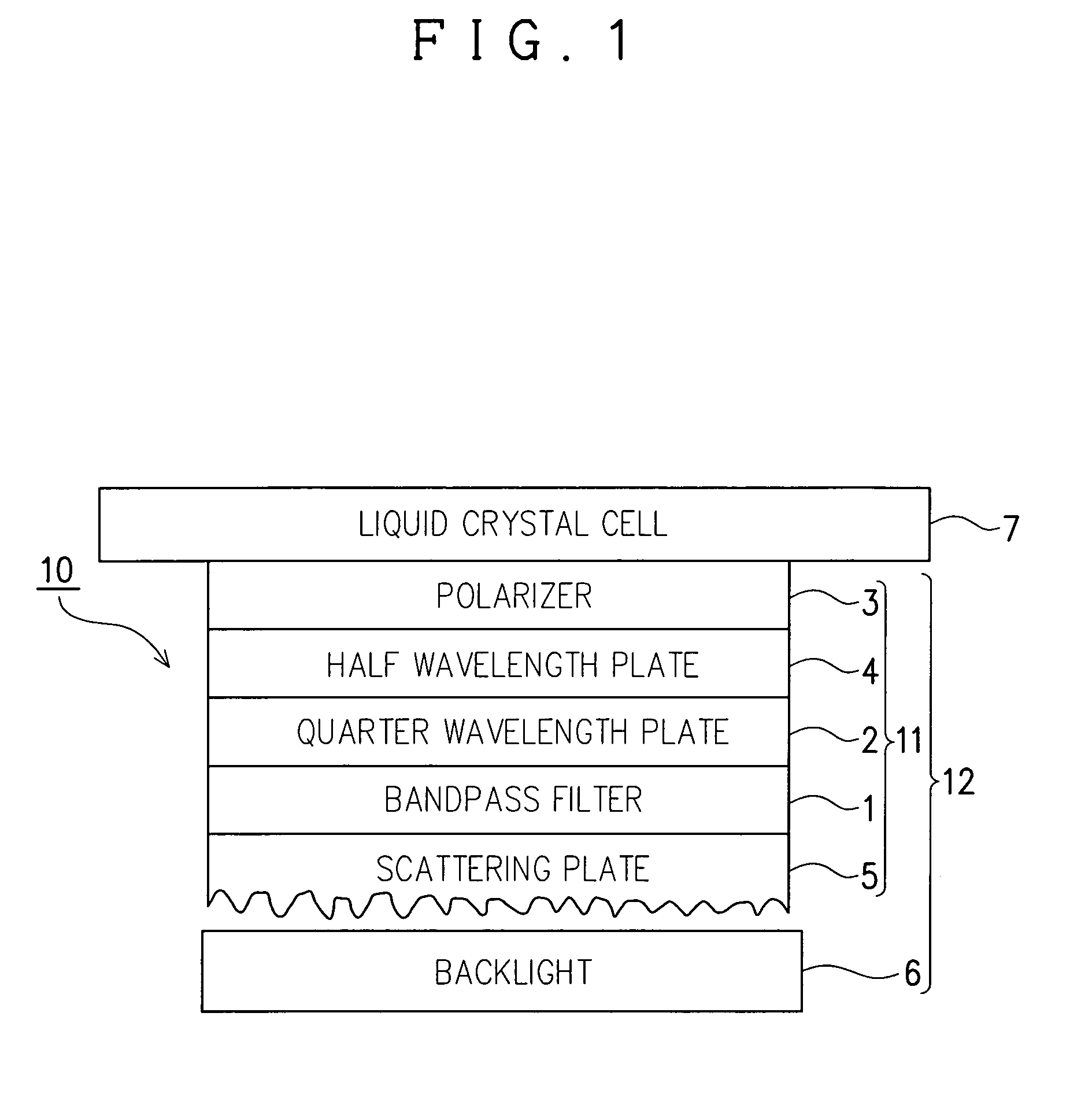 Optical element and surface light source device using the same, as well as liquid crystal display