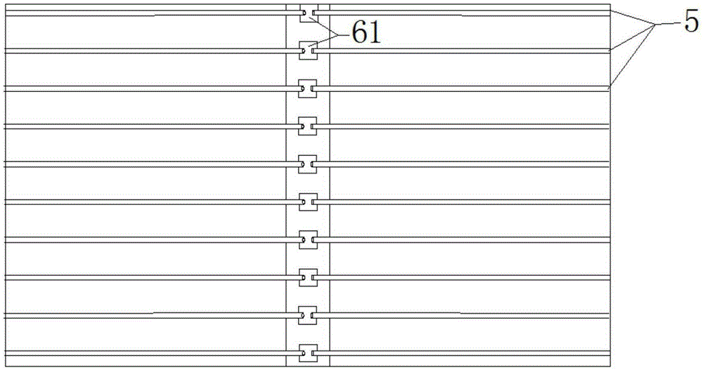 Block-shaped alien earth planting layer and method for planting trees by using planting layer