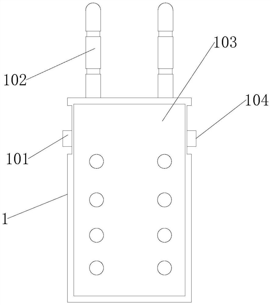 A remote wireless control system of a cutting and separating device and its application method