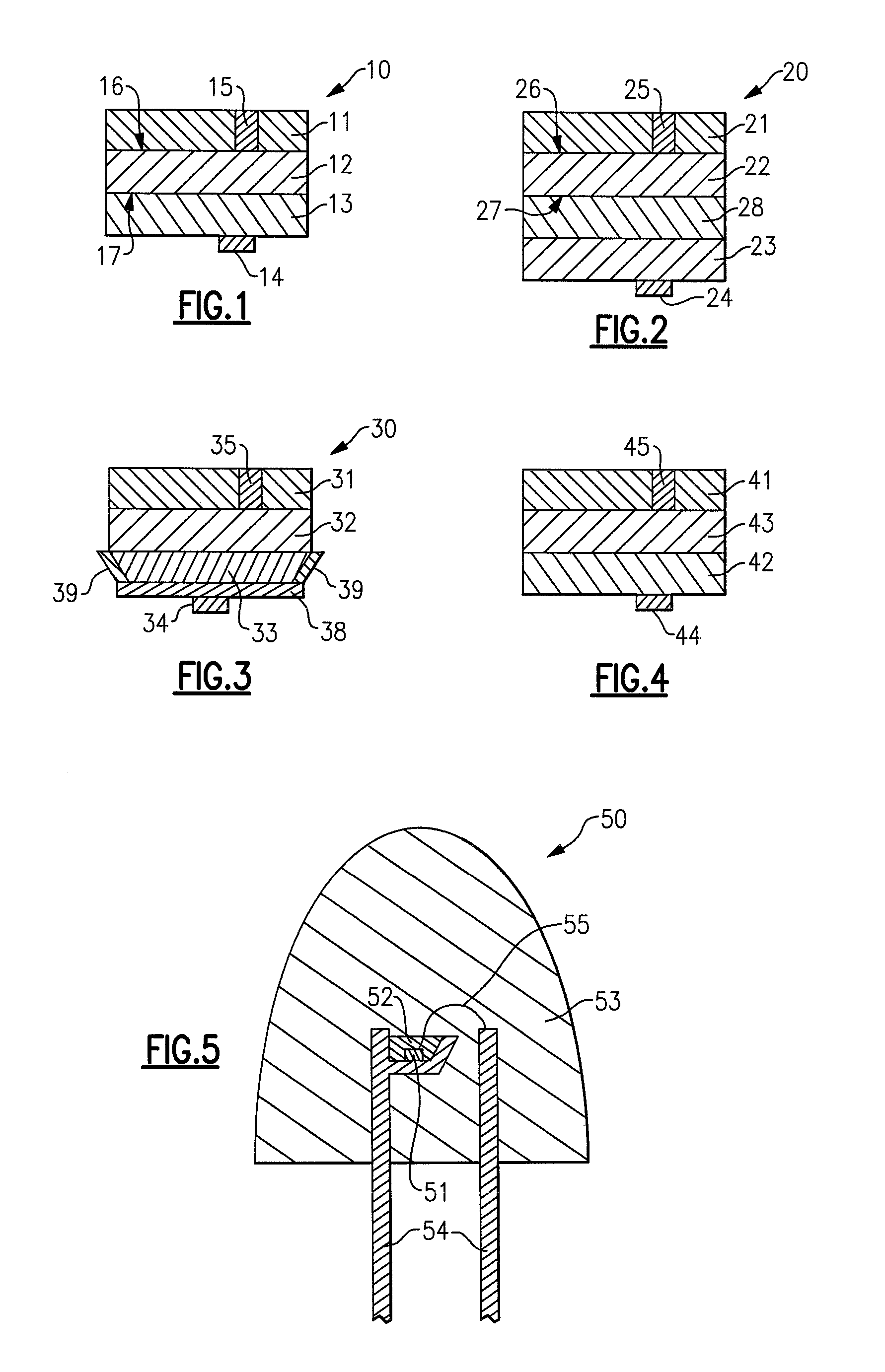 Solid state light emitting device and method of making same