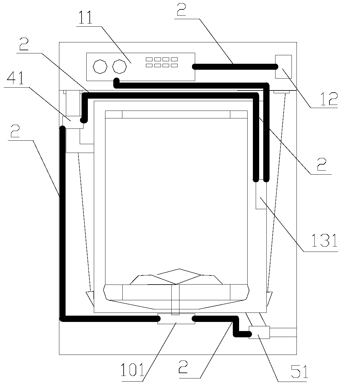 Unbalance detection method of a washing machine