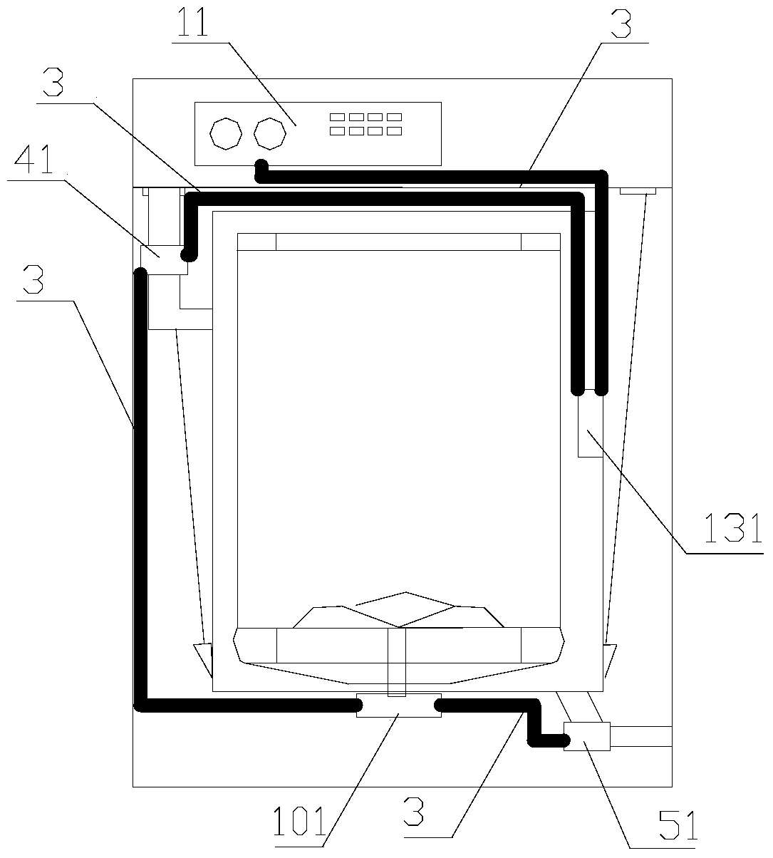 Unbalance detection method of a washing machine