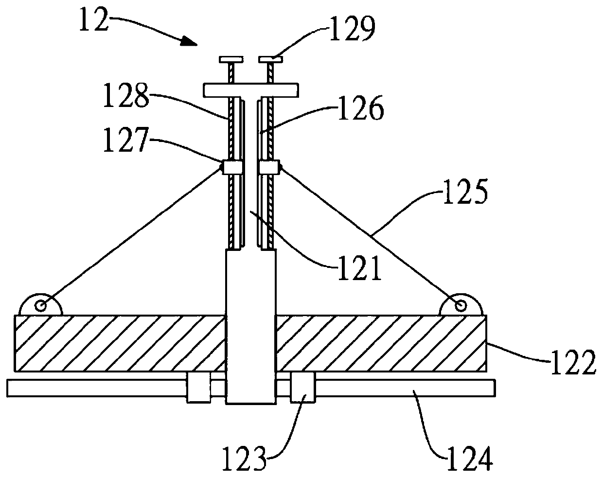 Laser shock wave micro-modeling processing device with rotating beam preheating function