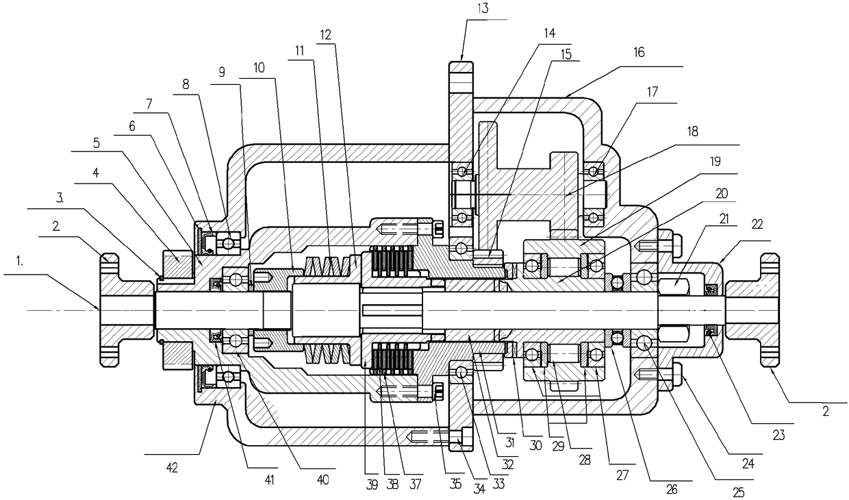 A split-type adaptive automatic torque-increasing energy-saving drive assembly for electric vehicles