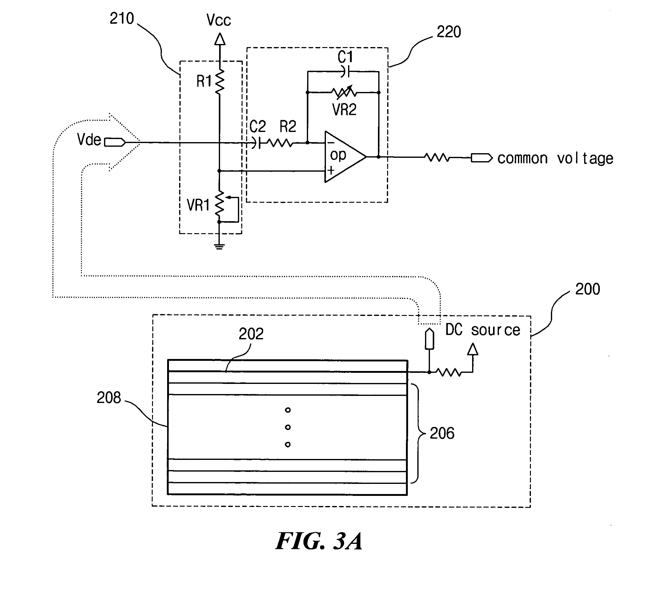 Common voltage compensating circuit and method of compensating common voltage for liquid crystal display device
