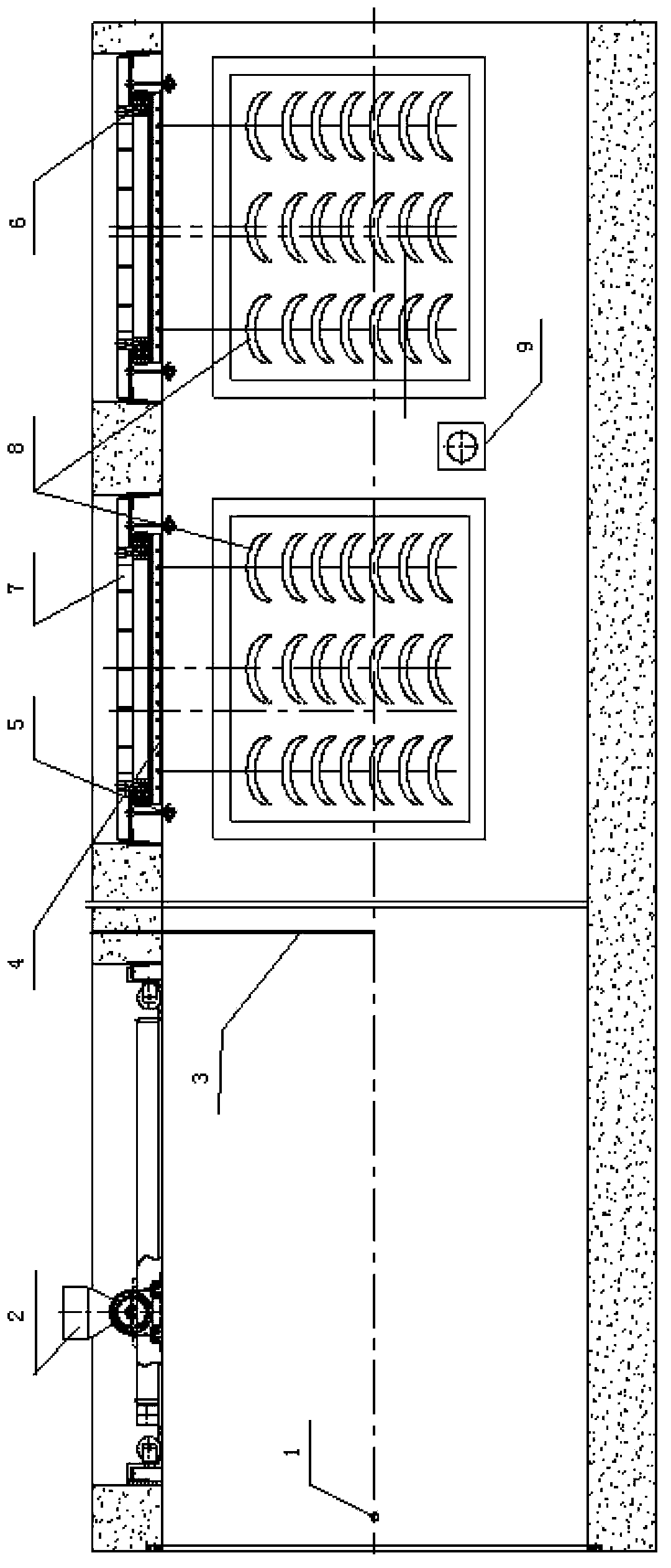 Artificial contamination deposition characteristic test system