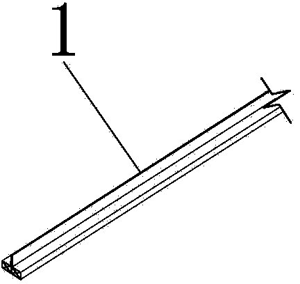 Beam column and supporting leg of anti-electrostatic floor support and connecting structure of beam columns and supporting legs