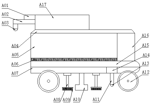 Clean type water spraying vehicle capable of transporting poultry for poultry and using method thereof